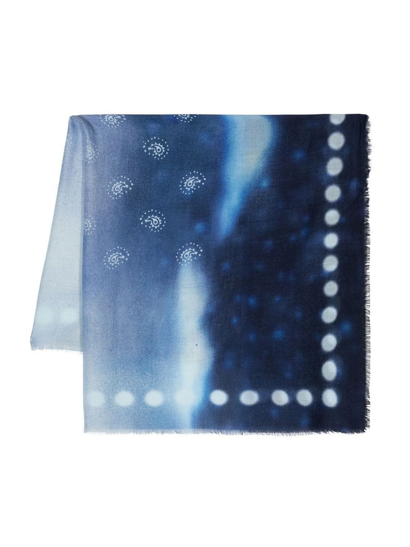 graphic print scarf 1