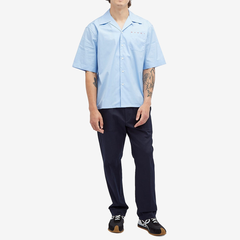 Marni Marni Pocket Logo Vacation Shirt outlook
