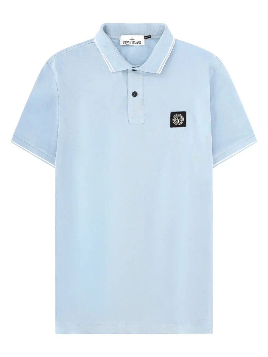 Stone Island Men Polo With Logo - 1