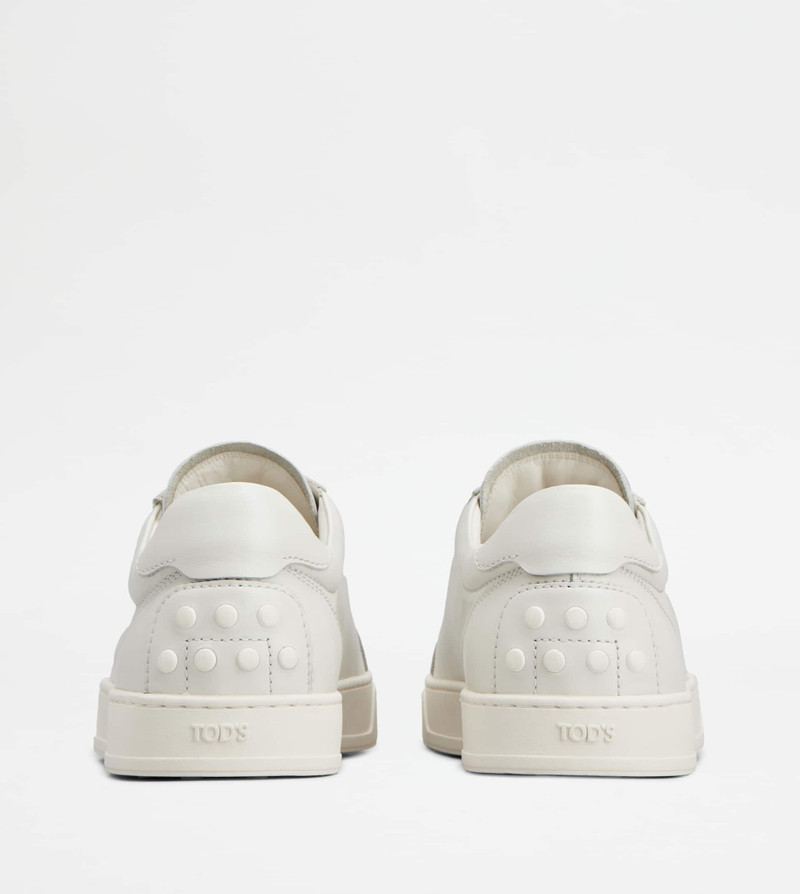 Tod's SNEAKERS IN LEATHER - WHITE outlook