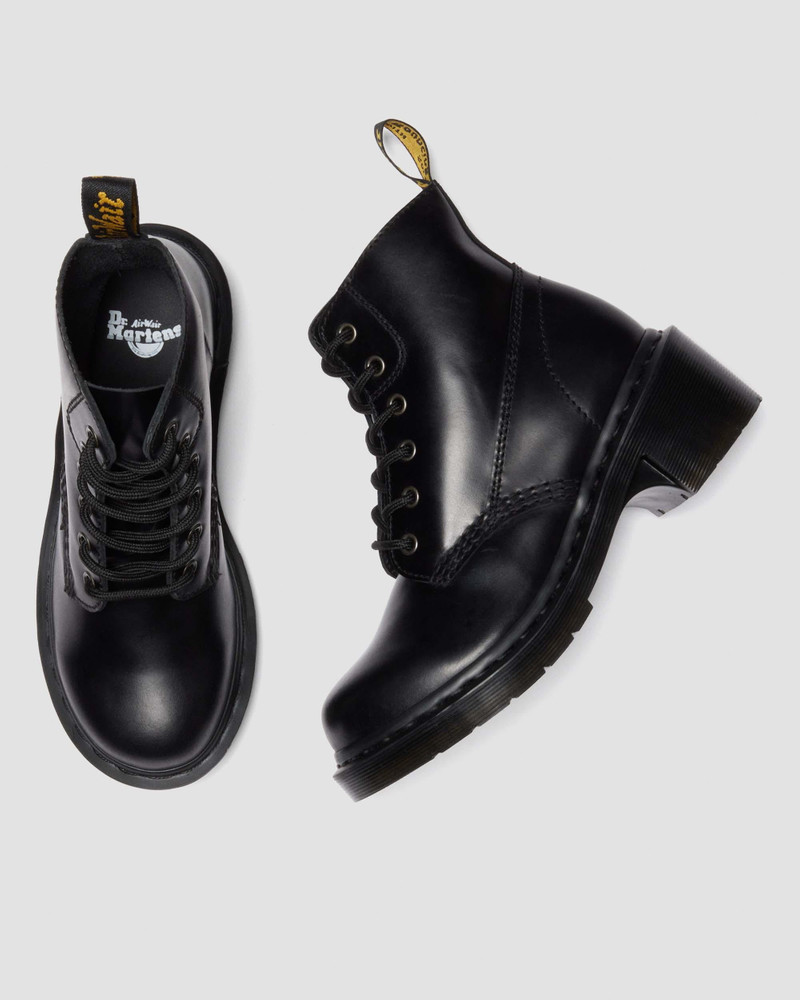 Dr. Martens ALDERSTONE Orleans Leather Lace Up Ankle Boots outlook
