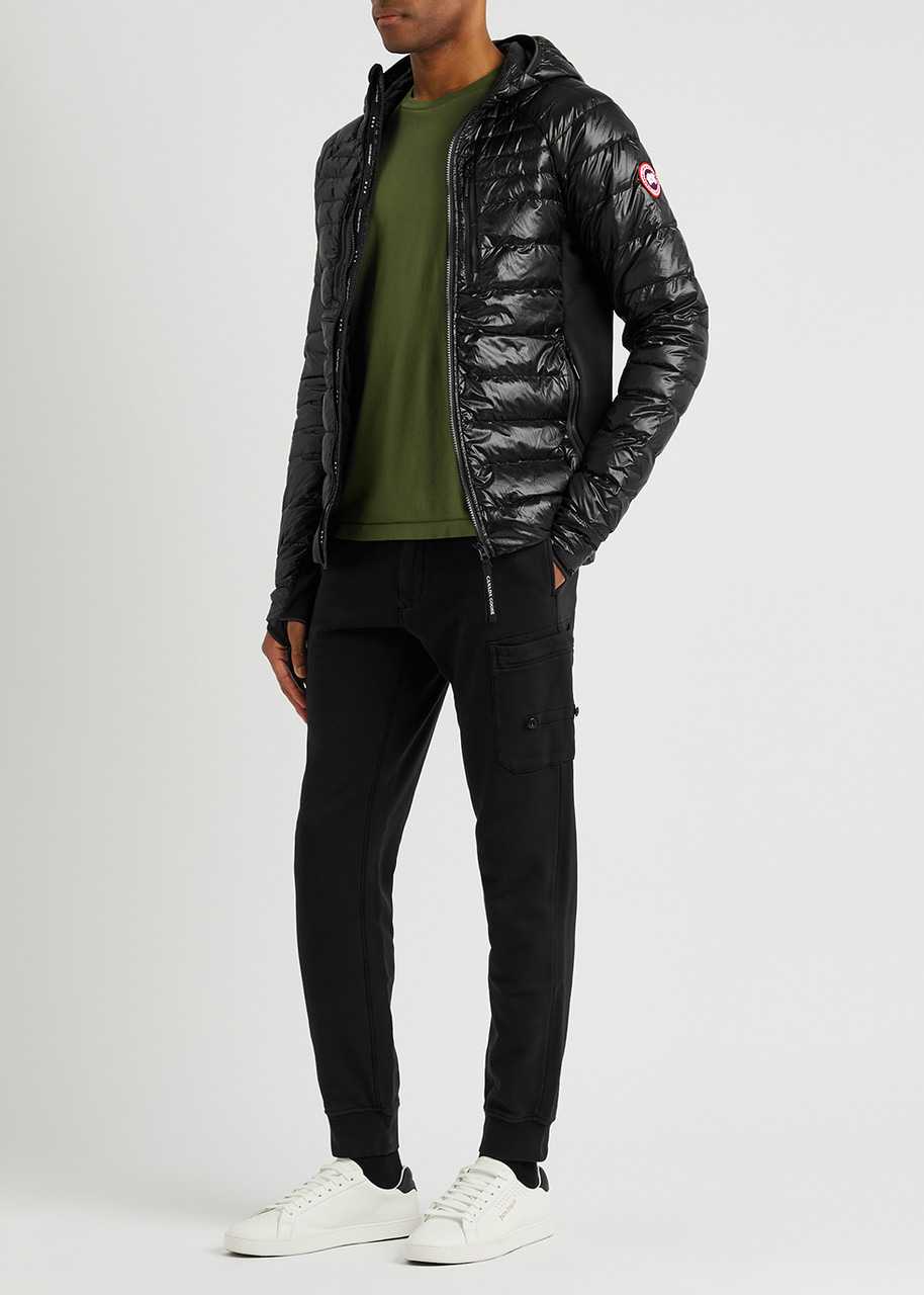 Hybridge Lite black hooded shell jacket - 4