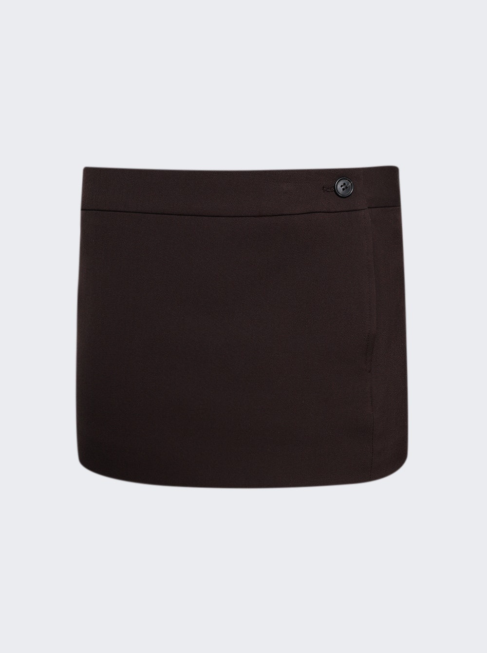 Micro Mini Skirt Dark Brown - 1