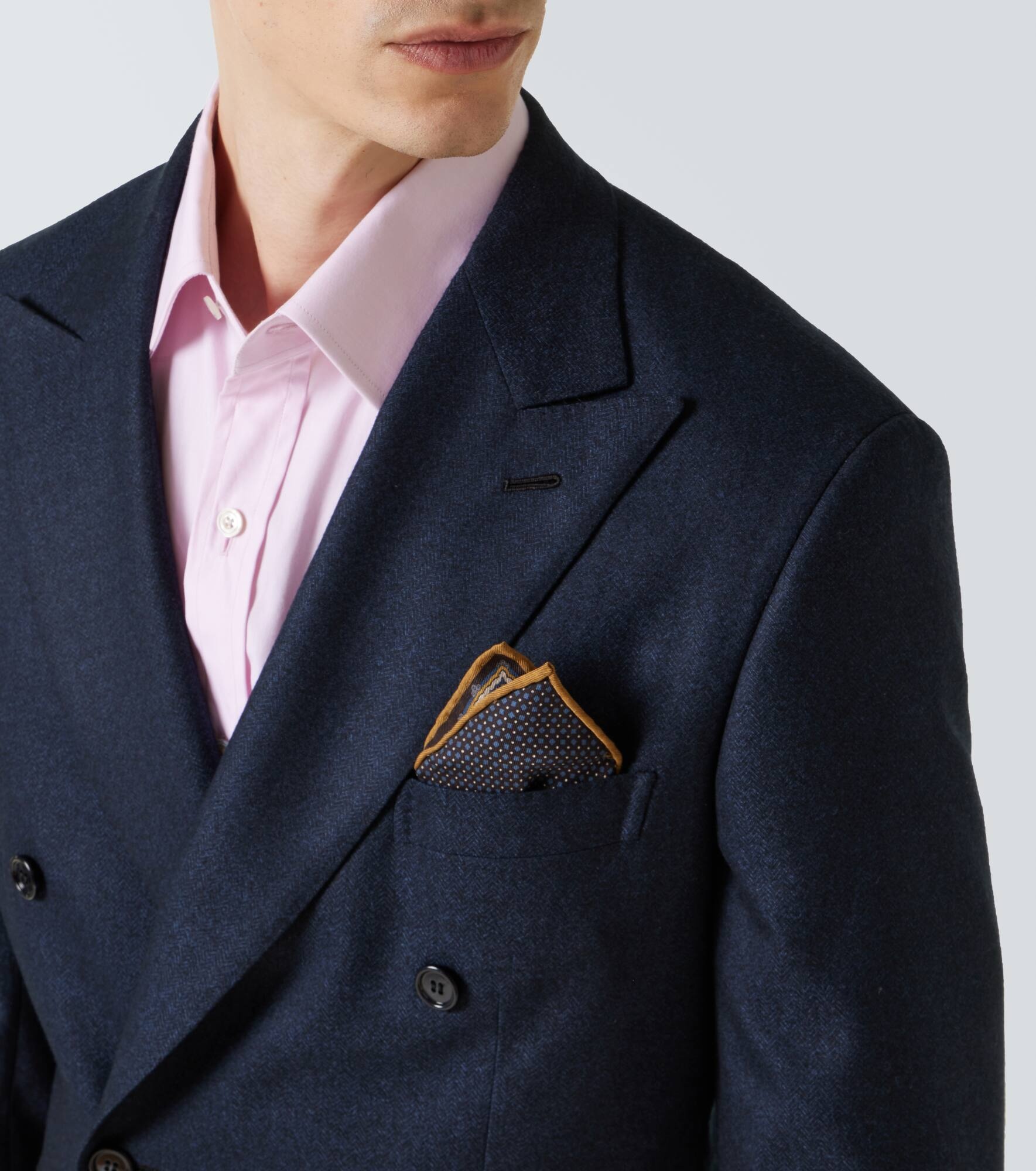 Printed silk twill pocket square - 2