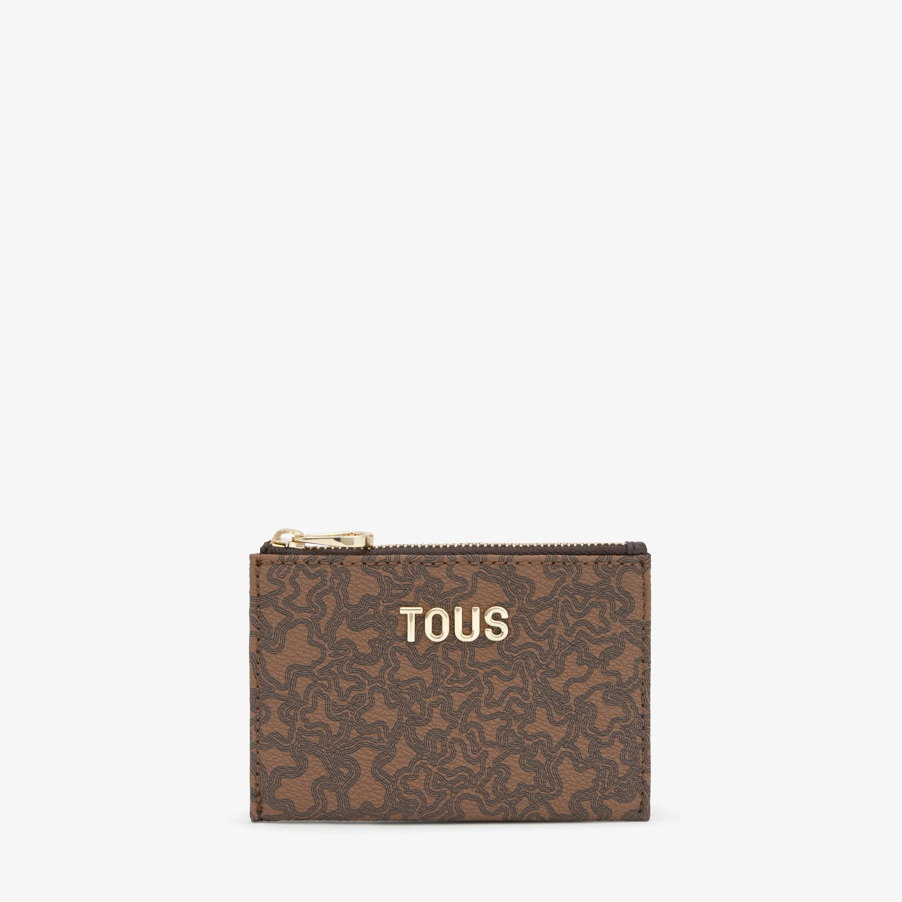 Brown Change purse cardholder TOUS Kaos Mini Lines - 1