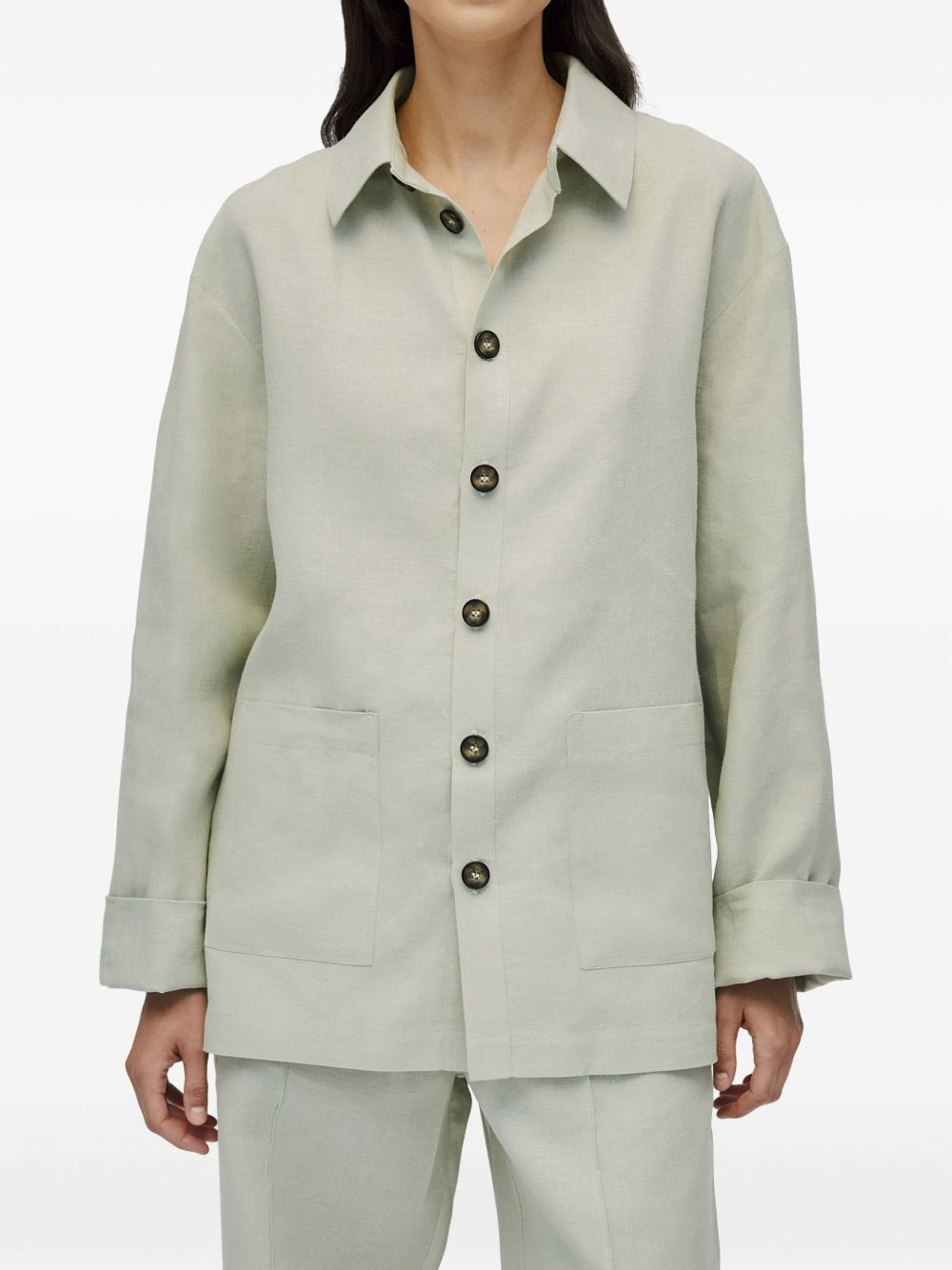 patch pocket shirt - 2