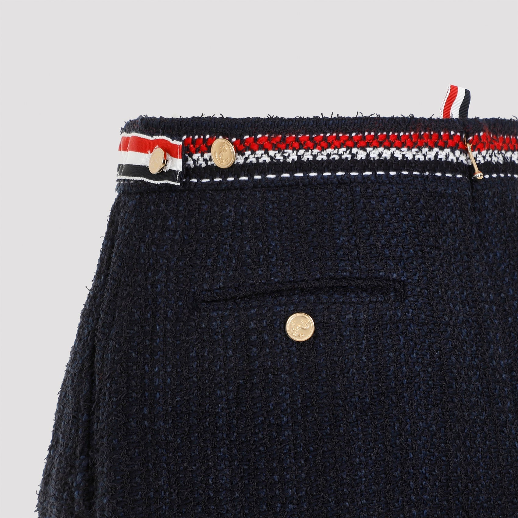 Thom Browne Thigh Length Side Tab Skirt Women - 3