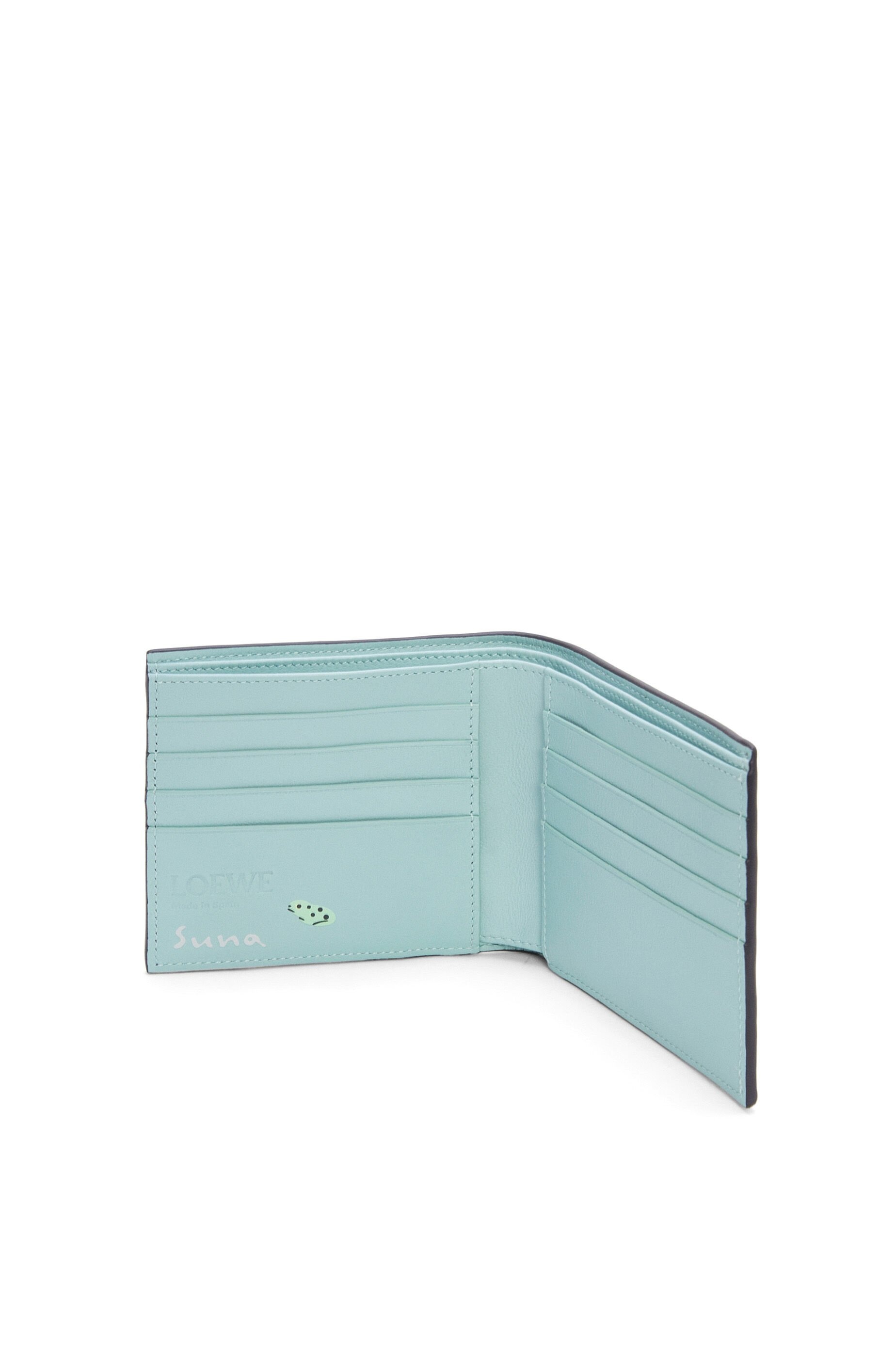 Mandragora bifold wallet in satin calfskin - 3