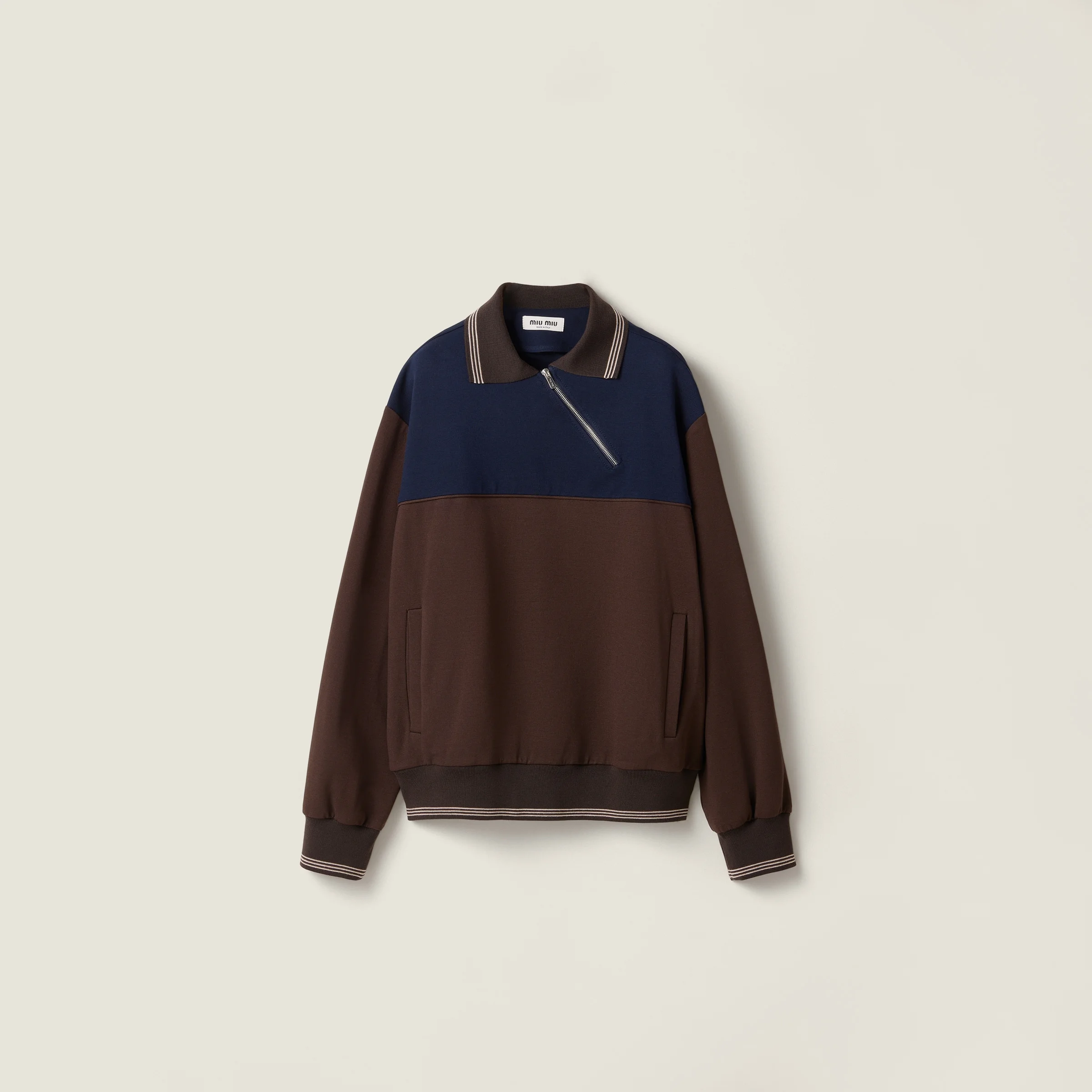 Zipper sweatshirt - 1