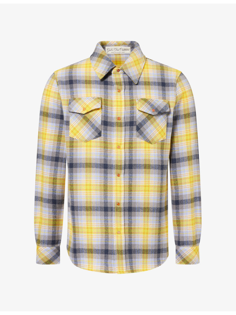 Alchemy Gemstone-Embellished Cashmere Shirt 1