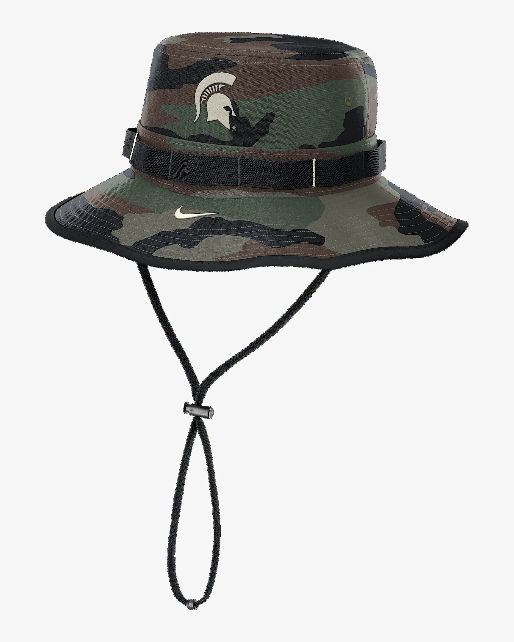 Michigan State 2025 Military Appreciation Boonie Men's Nike Dri-FIT College Bucket Hat - 1