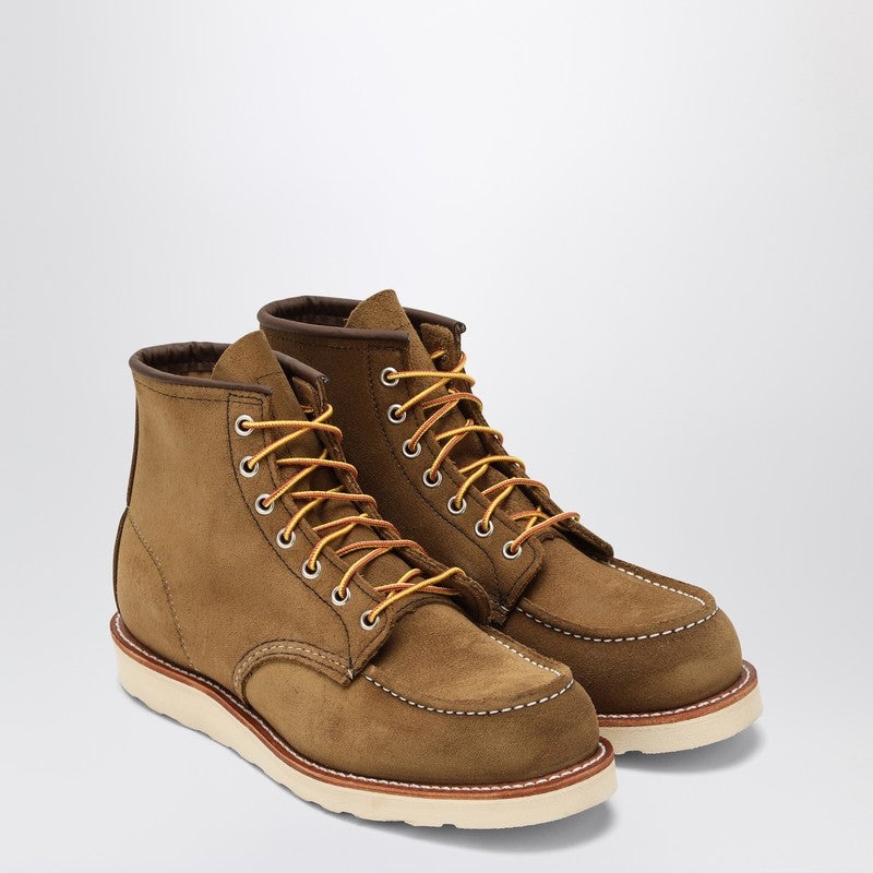 Red Wing - Red Wing Classic Moc olive suede boot - 1