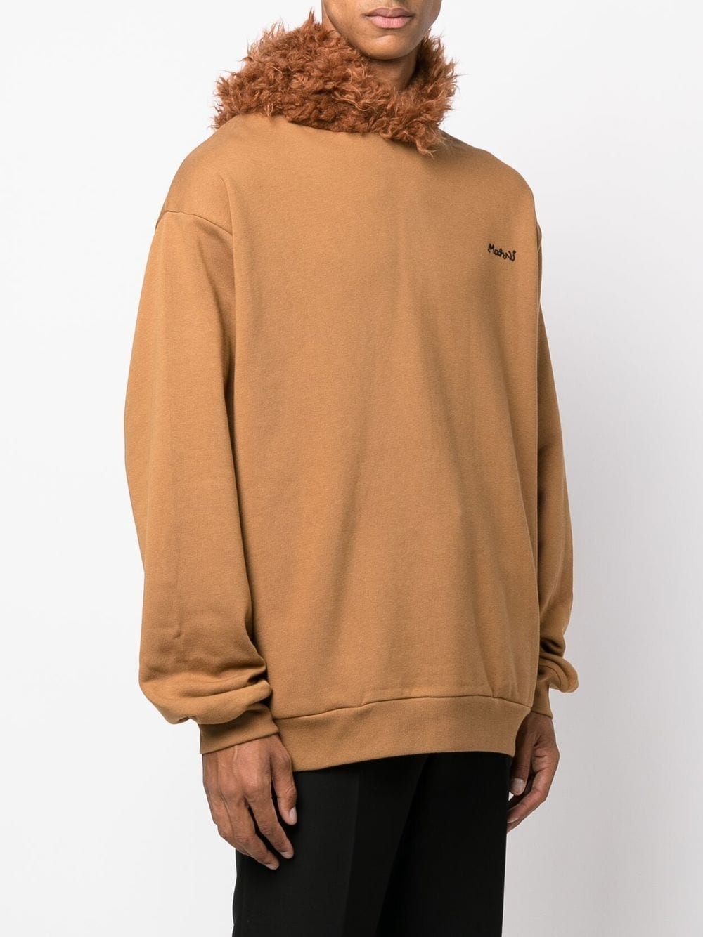 logo-embroidered hoodie - 3