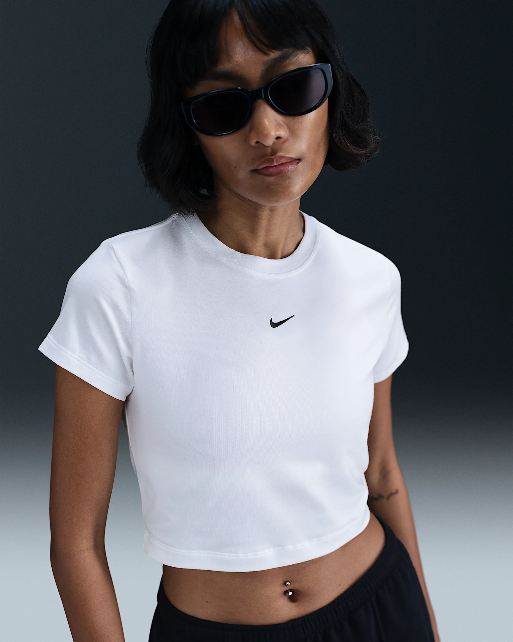Nike Sportswear Chill Knit Women's Cropped T-Shirt - 1