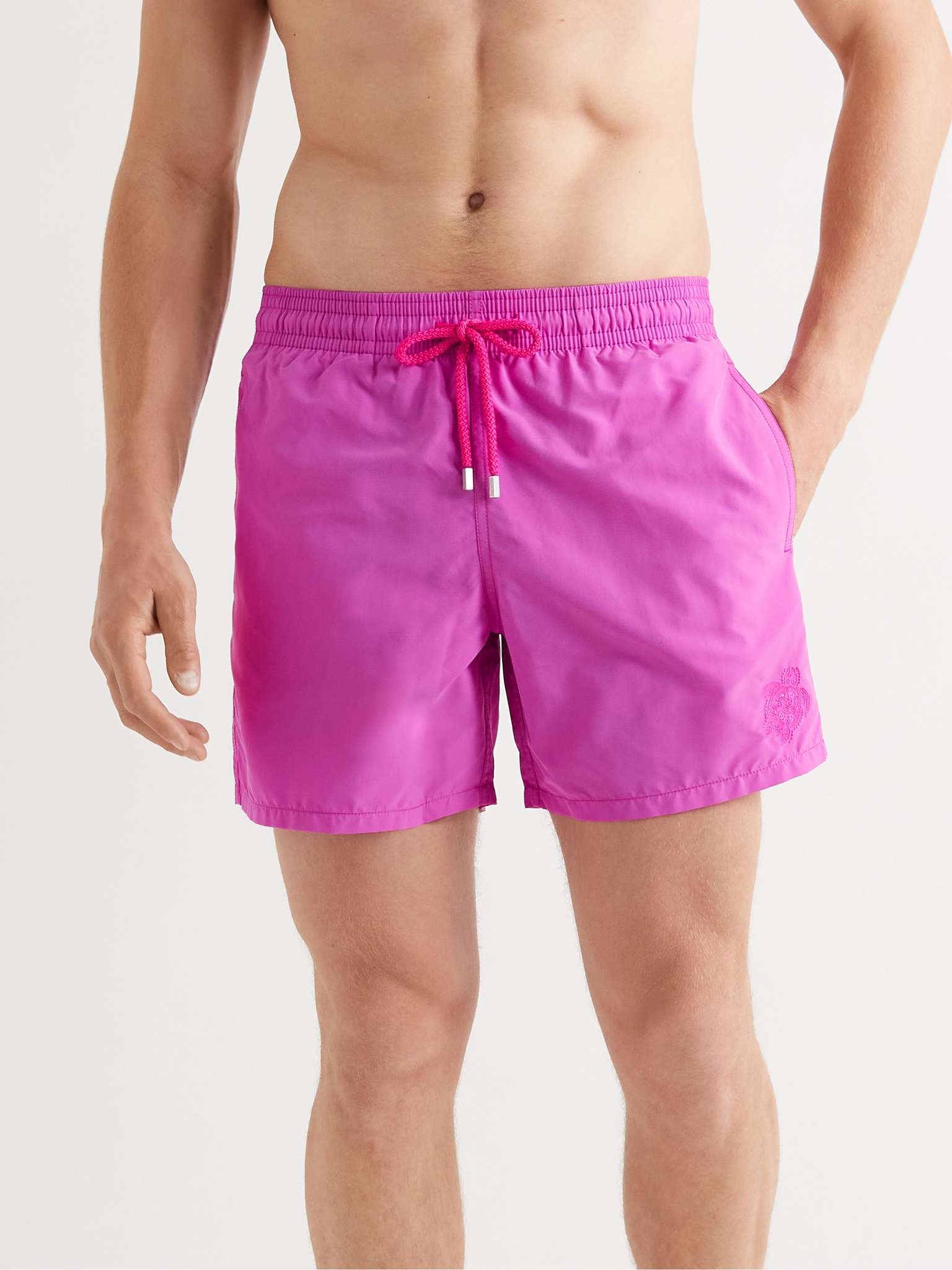 Moorea Mid-Length Embroidered Swim Shorts - 2