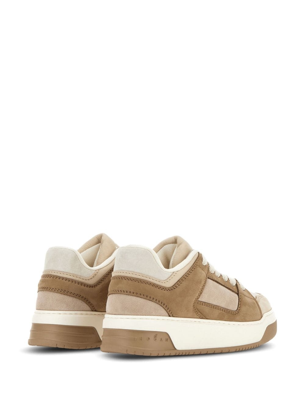 H667 lace-up leather sneakers - 3