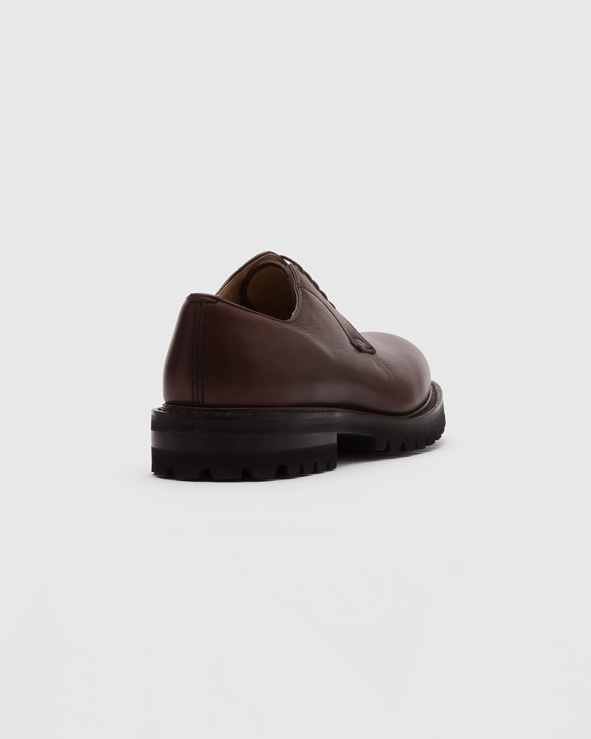 Soft Grain Calf Leather Derby - 4