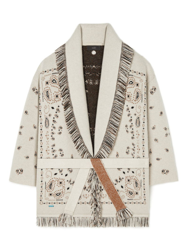 Bandana Jacquard Cardigan 6