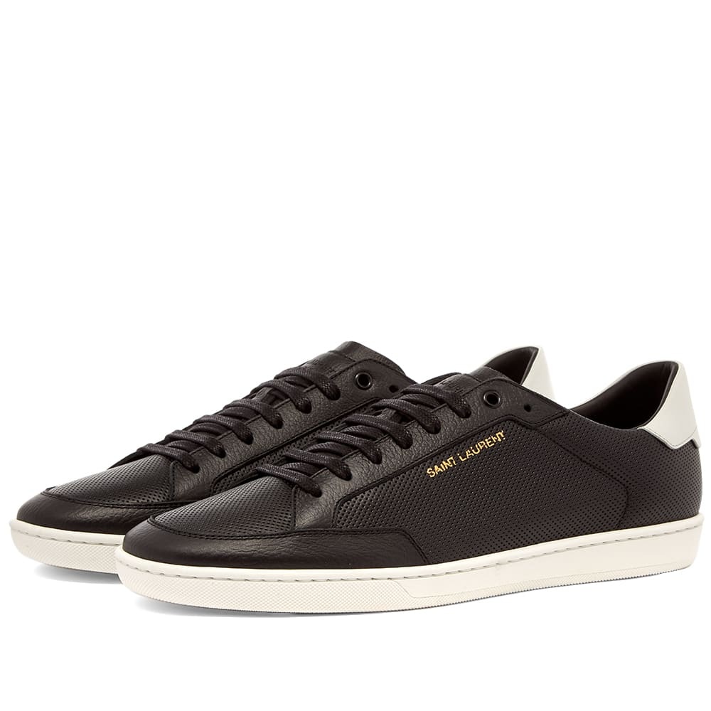 Saint Laurent SL10 Court Leather Sneaker - 1