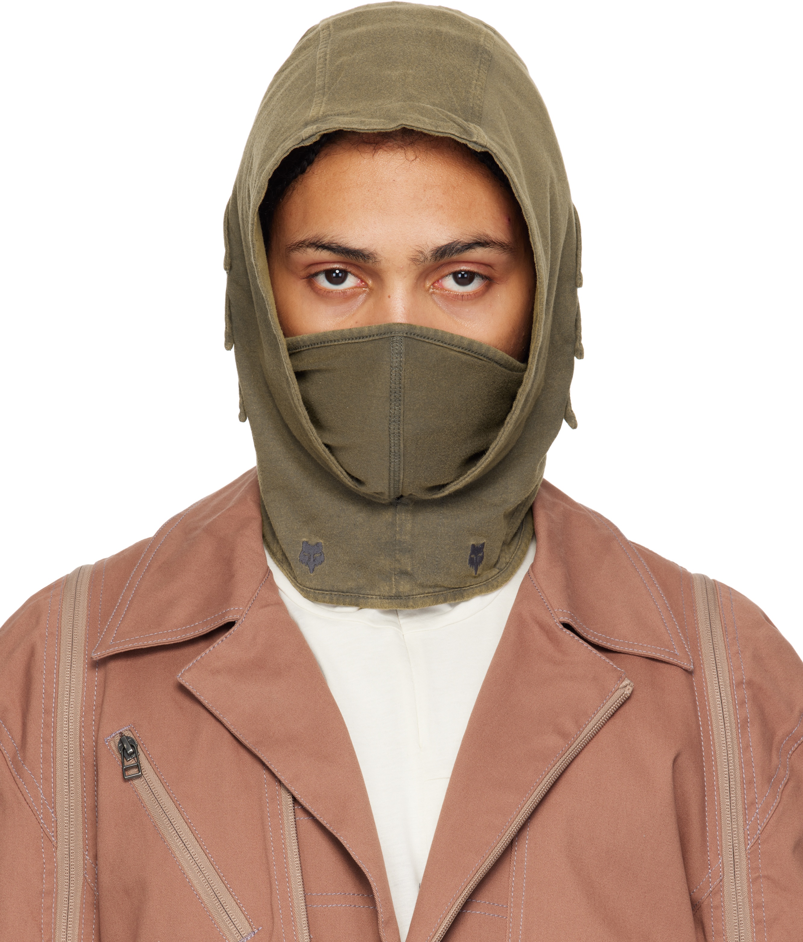 Khaki Fox Lab Edition Fox Balaclava - 1
