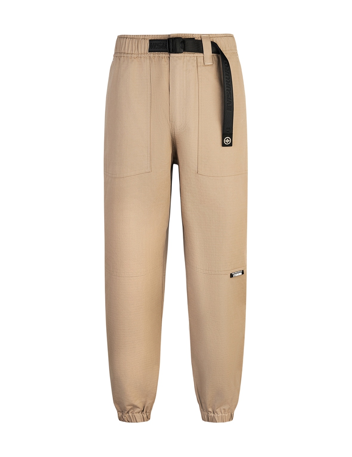 Seagull Embroidery and Logo Print Loose Fit Joggers - 13