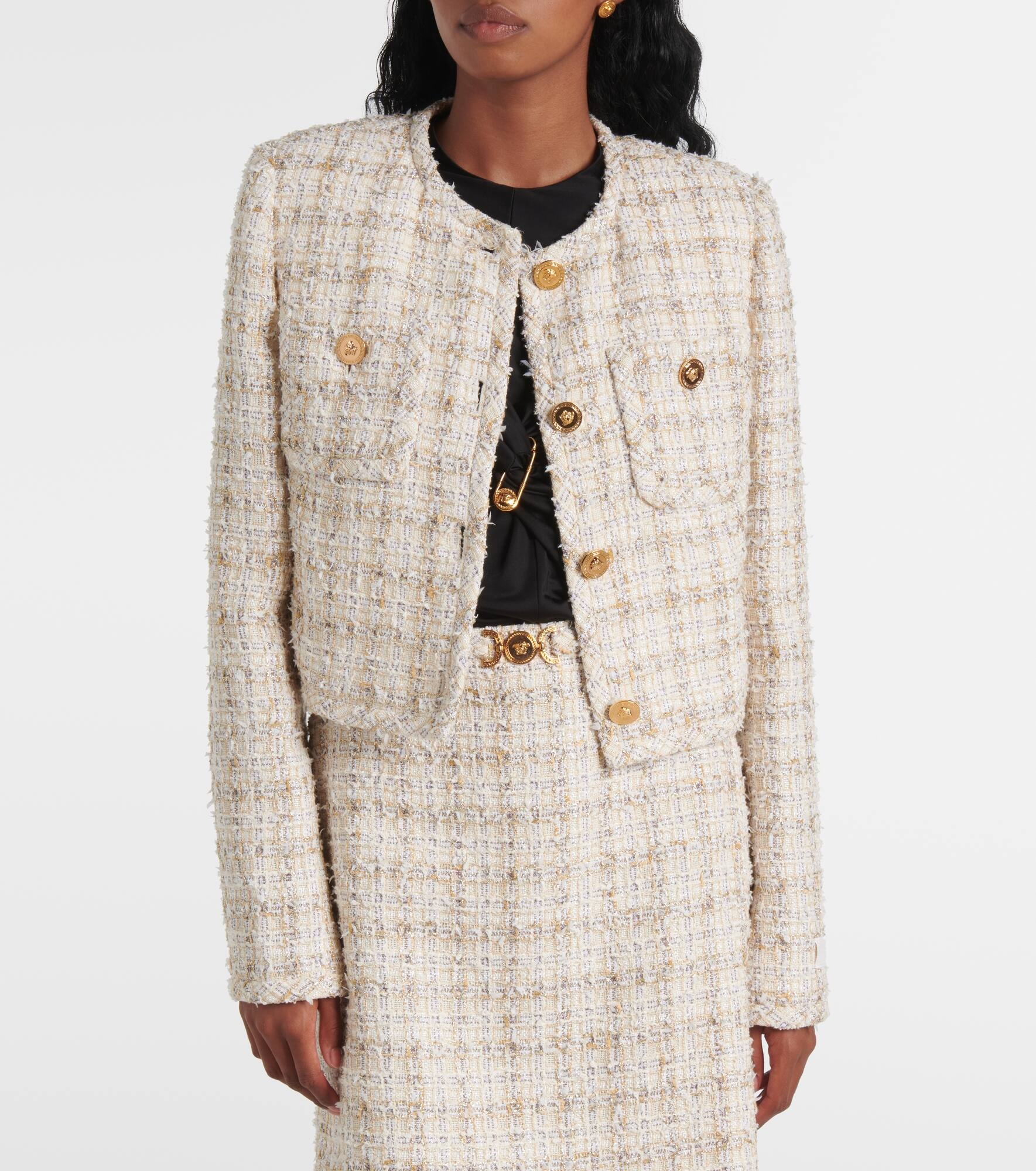 Medusa tweed jacket - 6