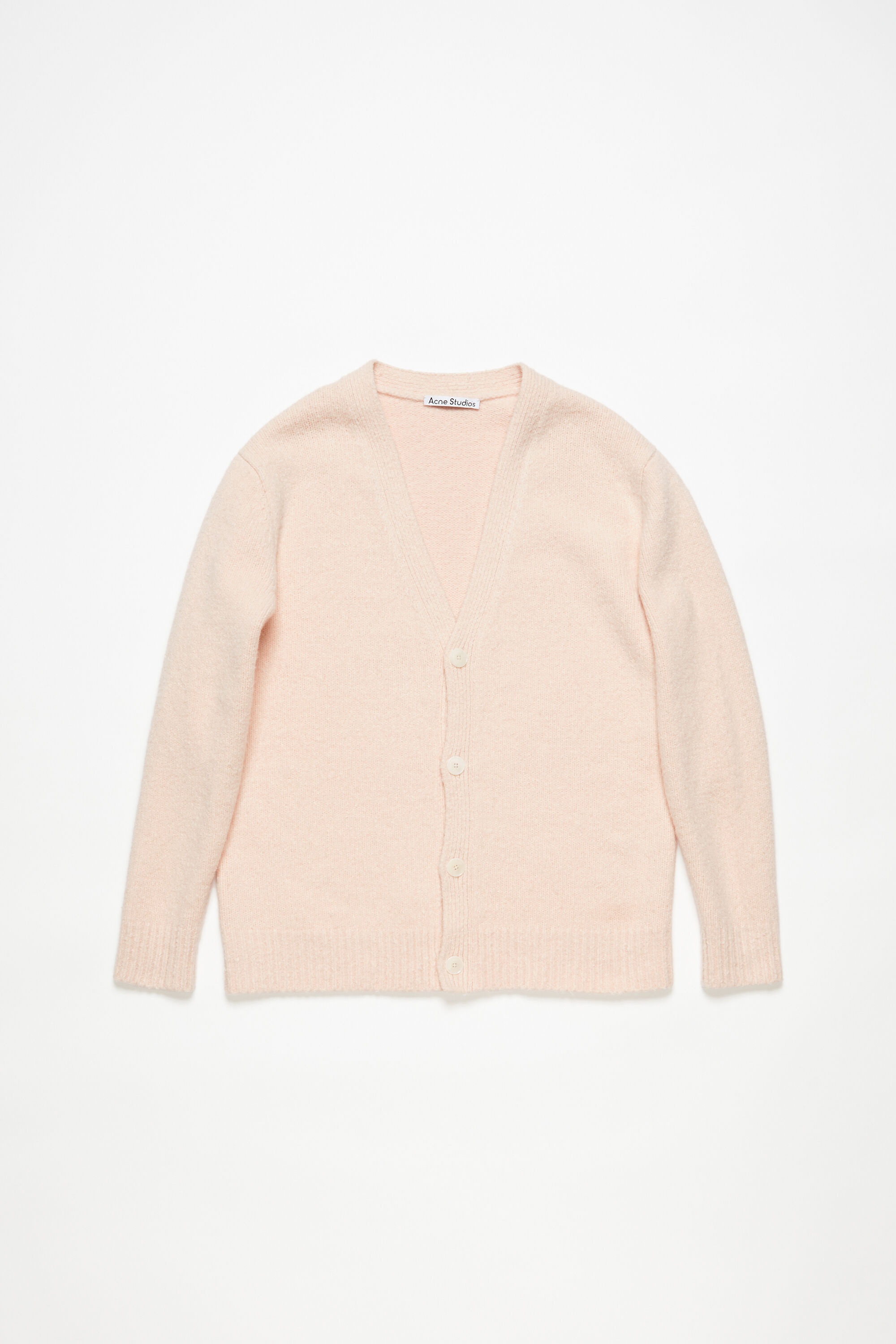 Cardigan wool blend - Light pink - 1