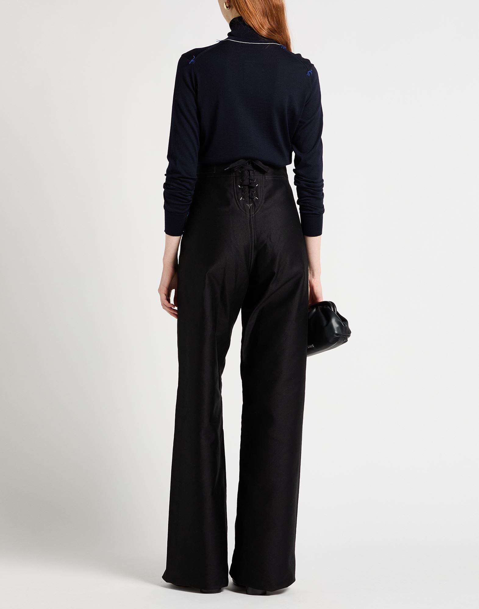 Black Women's Casual Pants - 4