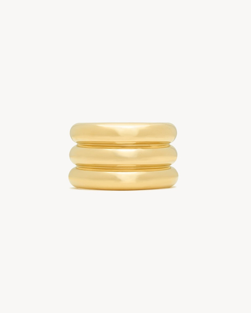 SAINT LAURENT DECO CUFF IN METAL outlook