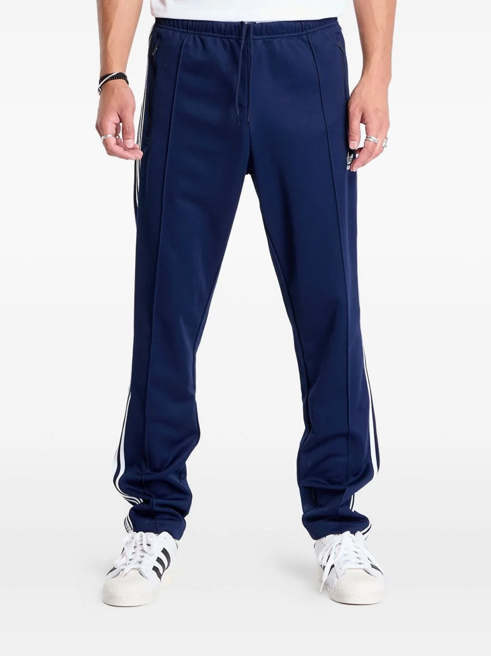side-stripes track pants - 1
