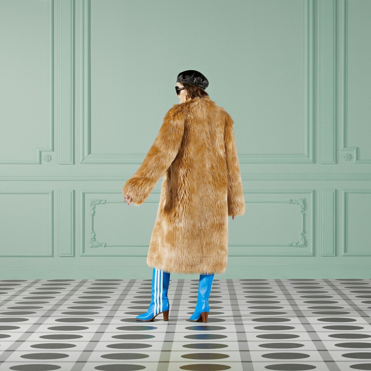 Faux fur coat - 3