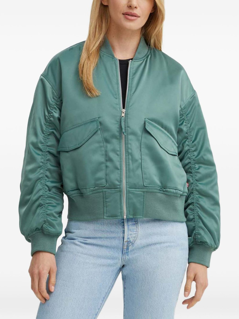 flap-pocket bomber jacket 1