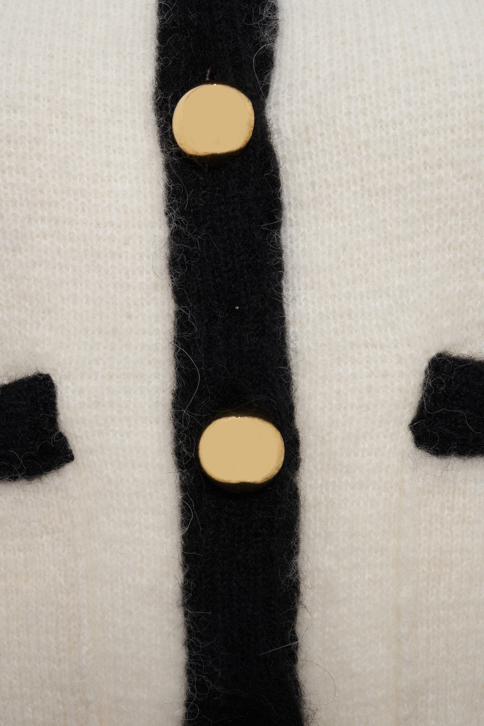 ALPACA KNITTED CROPPED CARDIGAN - 3