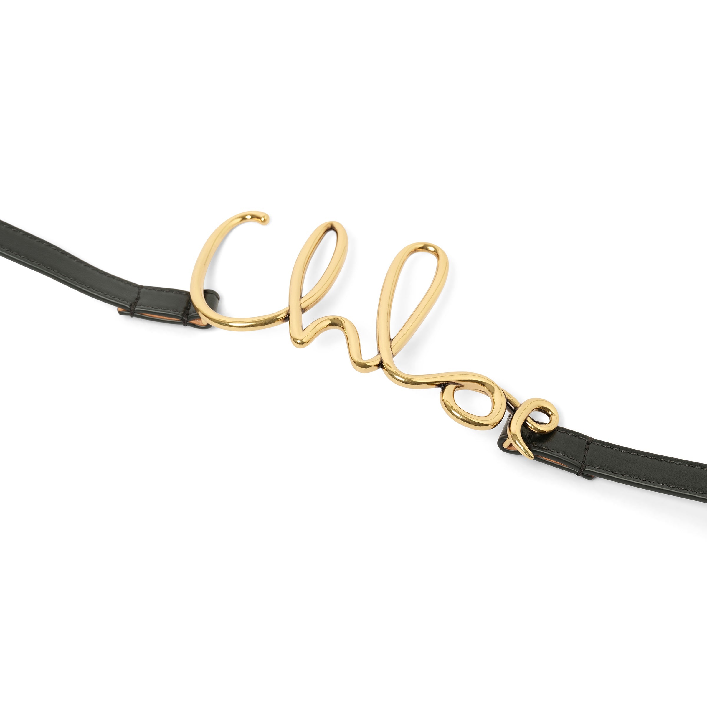 The Chloe Iconic Belt in Black - 3