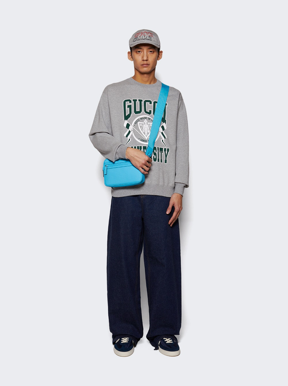 Low Top Sneakers Blue - 3