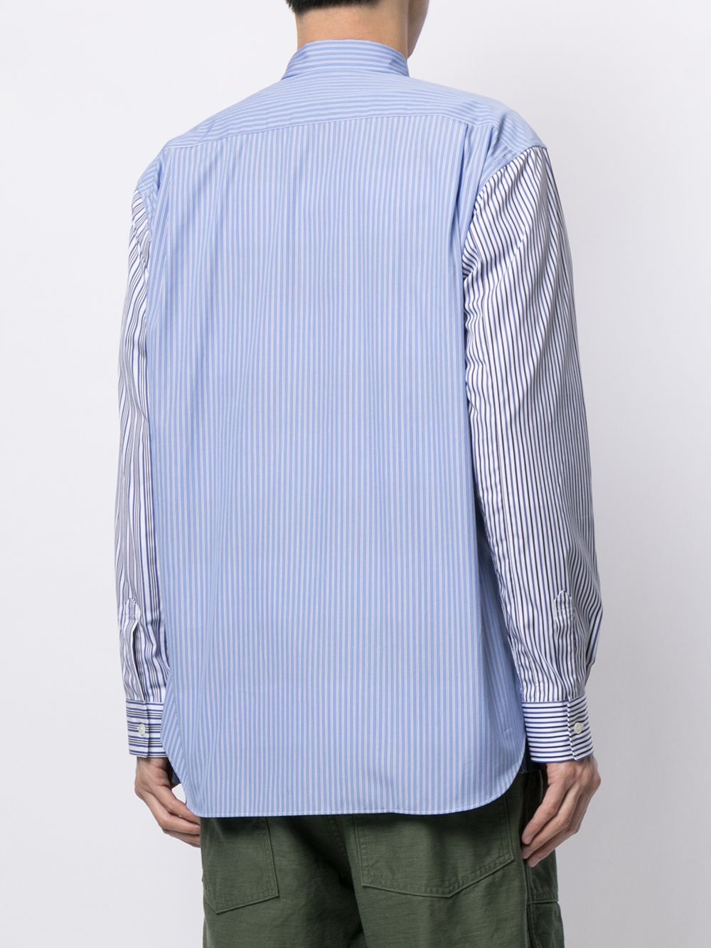 mix striped shirt - 4