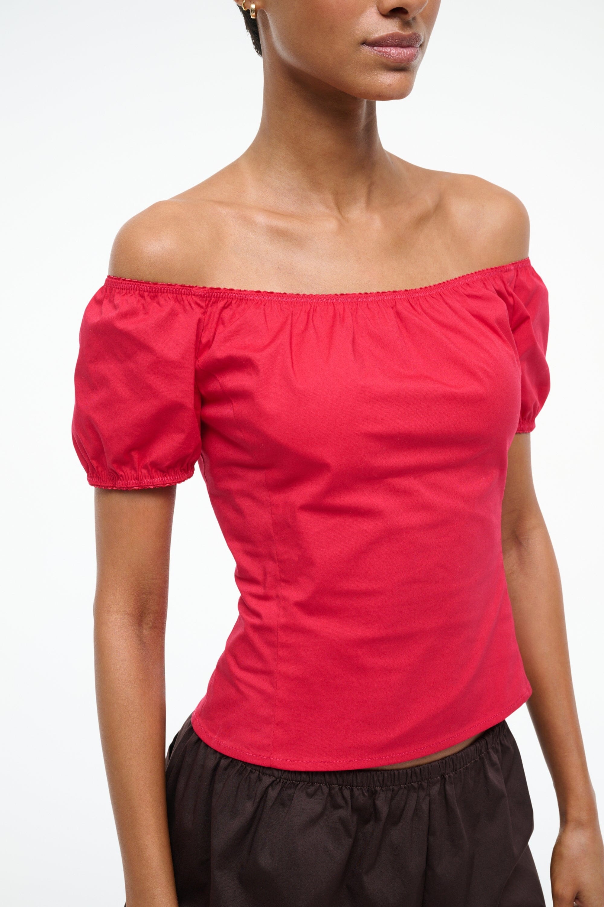 STAUD HELENE TOP CHERRY - 5