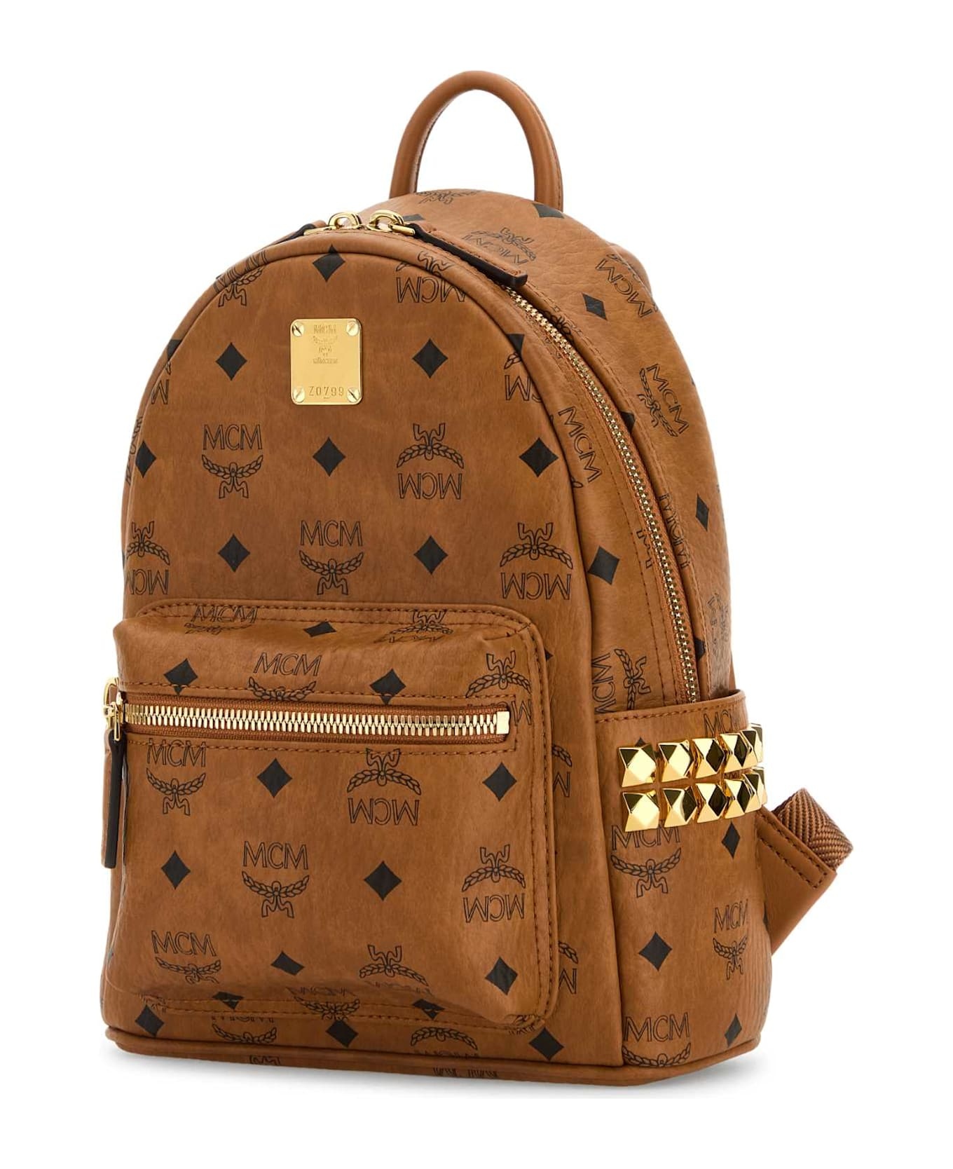 Printed Canvas Mini Stark Backpack - 2