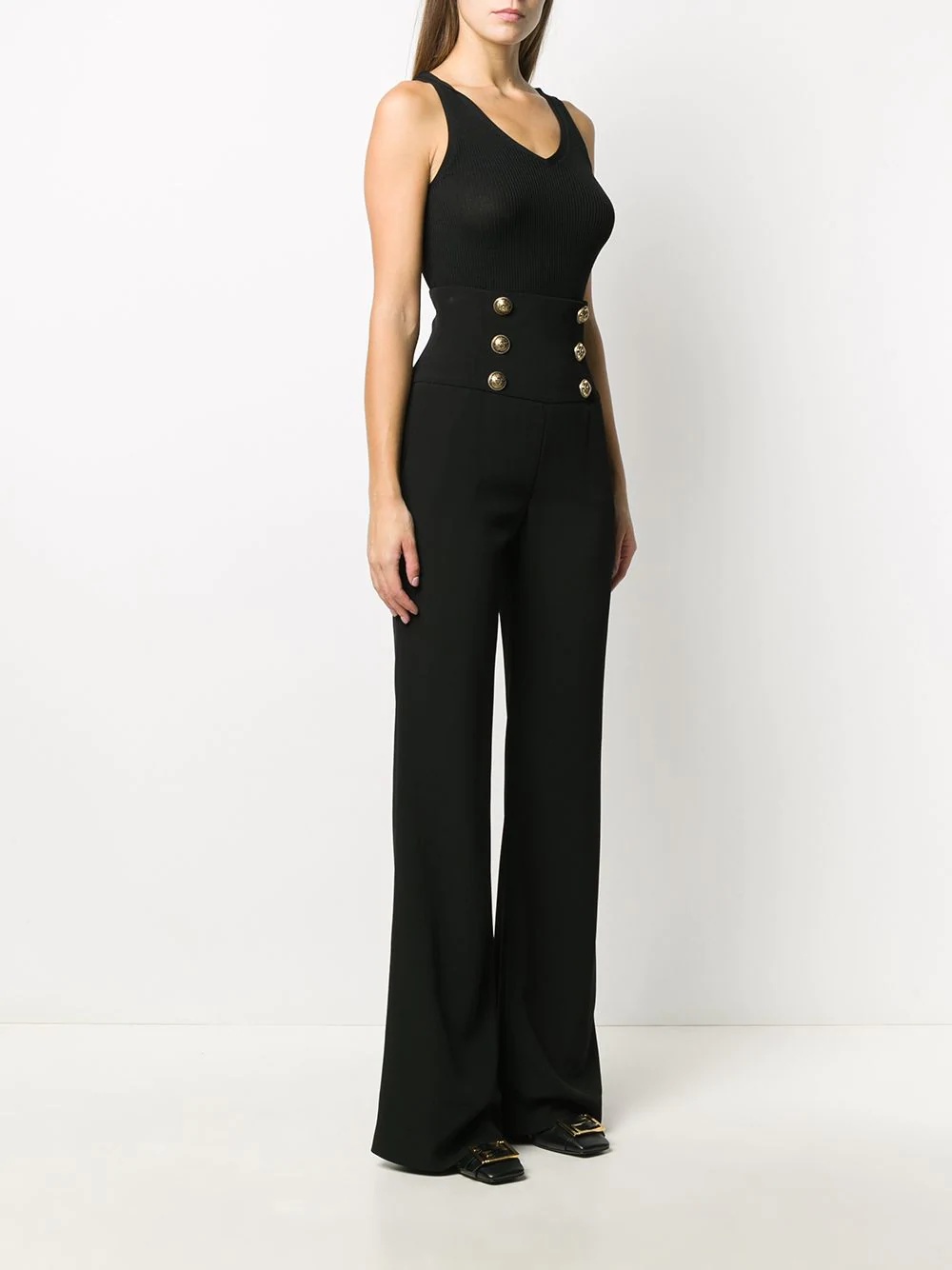 high waist corset trousers - 3