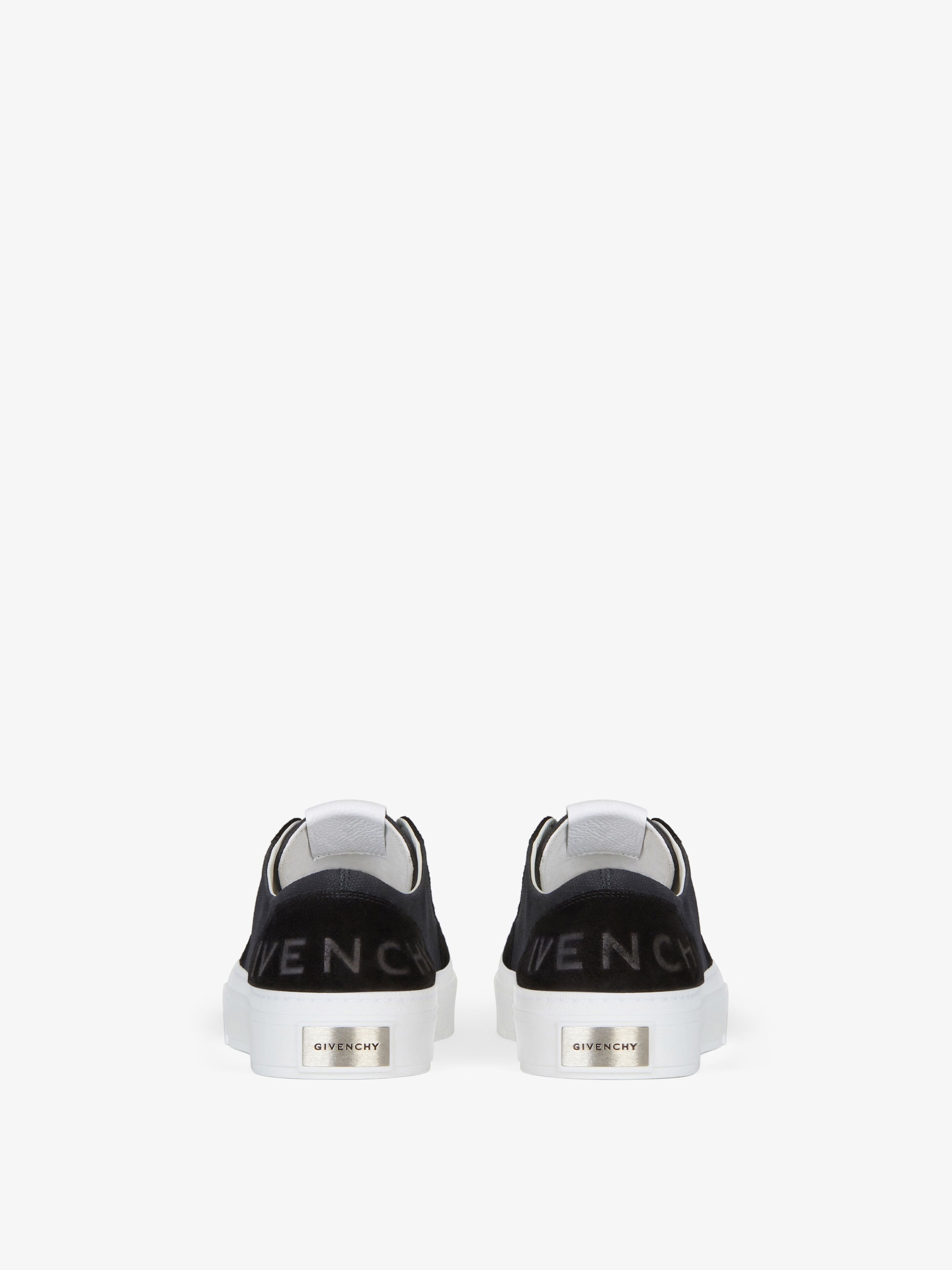 GIVENCHY CITY SNEAKERS IN CANVAS AND SUEDE - 7