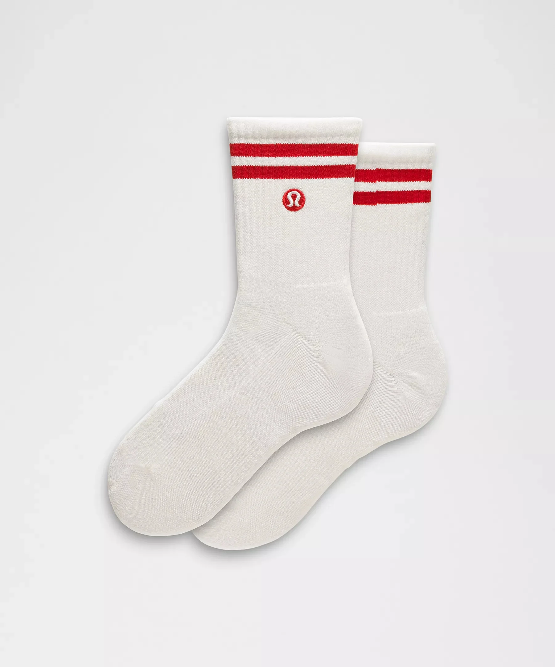 Unisex Daily Essential Quarter Socks *Stripe - 1