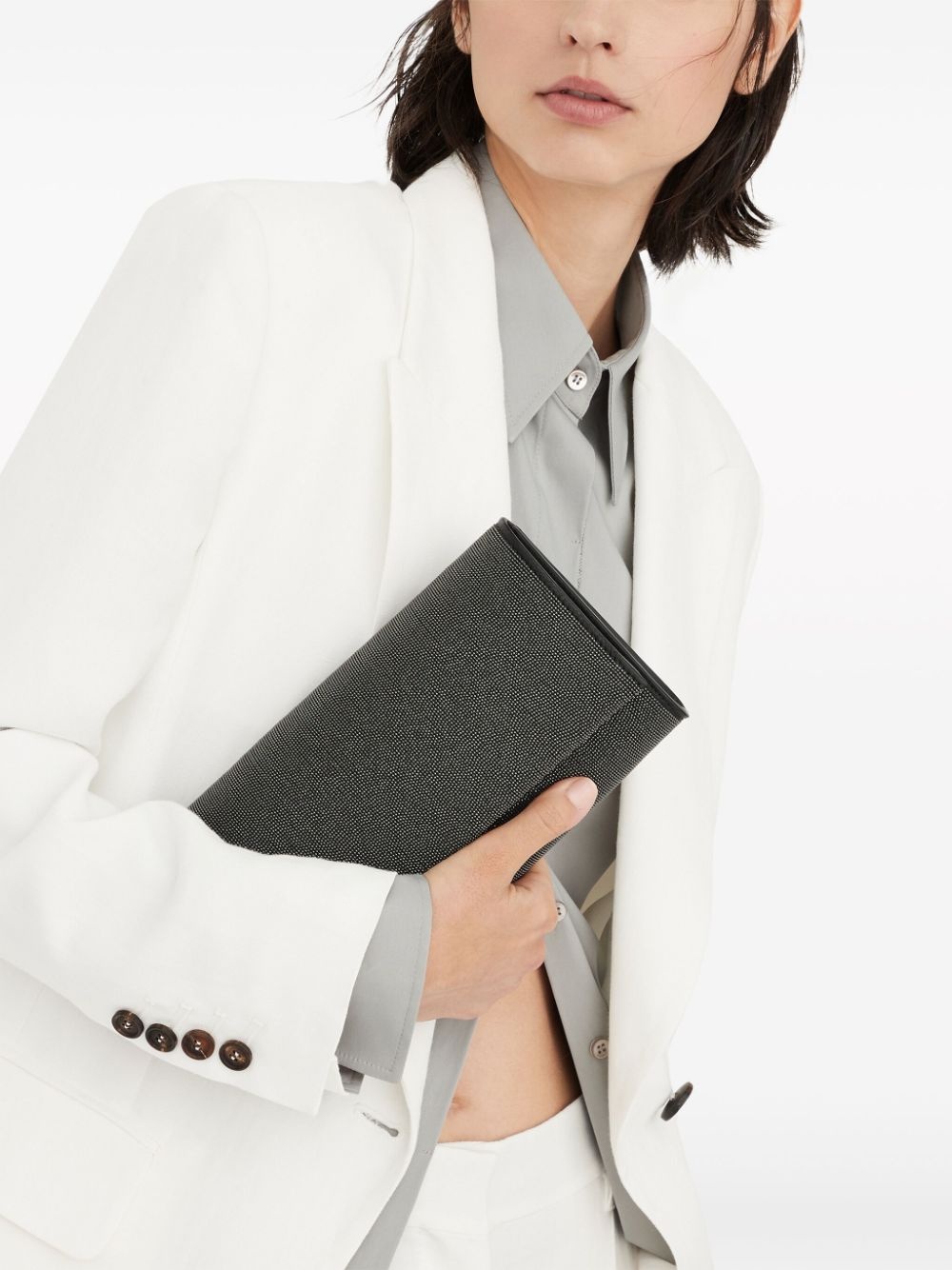 Precious Monili chain clutch bag - 5