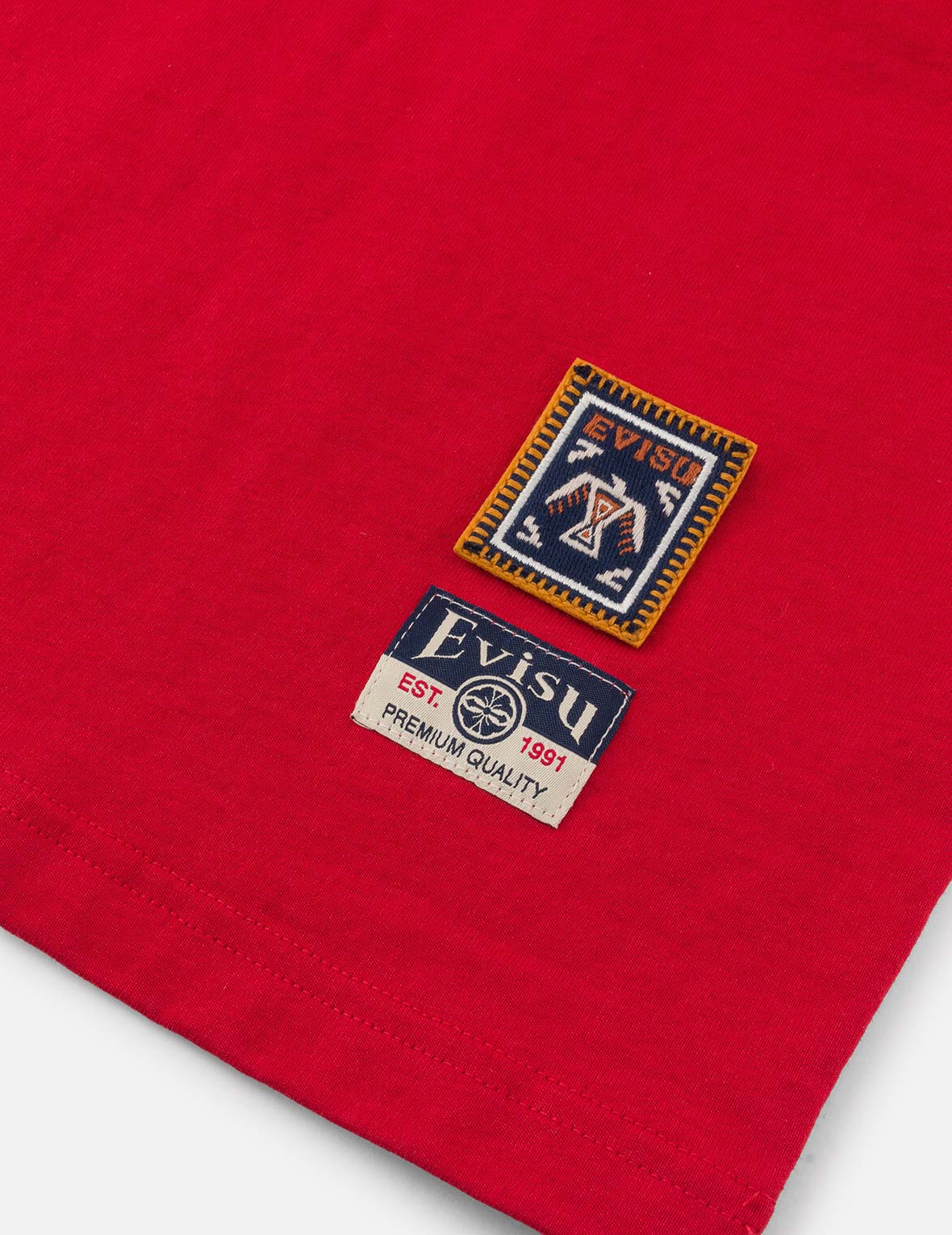 Daruma and Totem Print Relax Fit T-shirt - 10