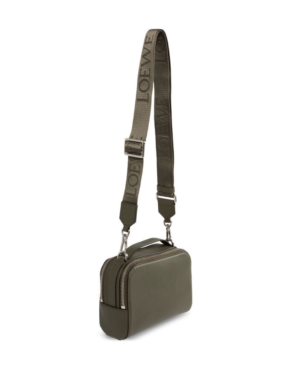 mini Anagram-debossed messenger bag - 2