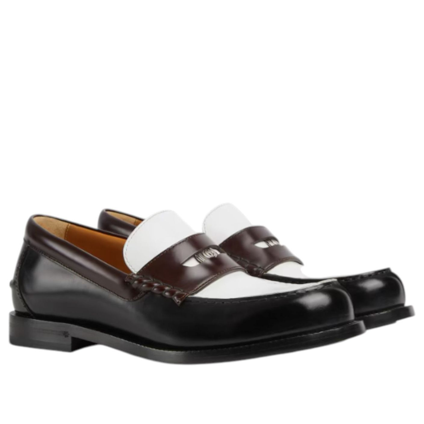 Gucci Loafer with Detachable Detail 'Black White' 831274-AAE2Y-9142 - 4