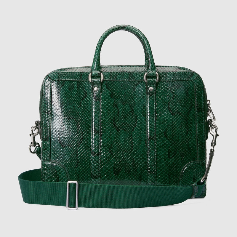 Python briefcase with Double G 4