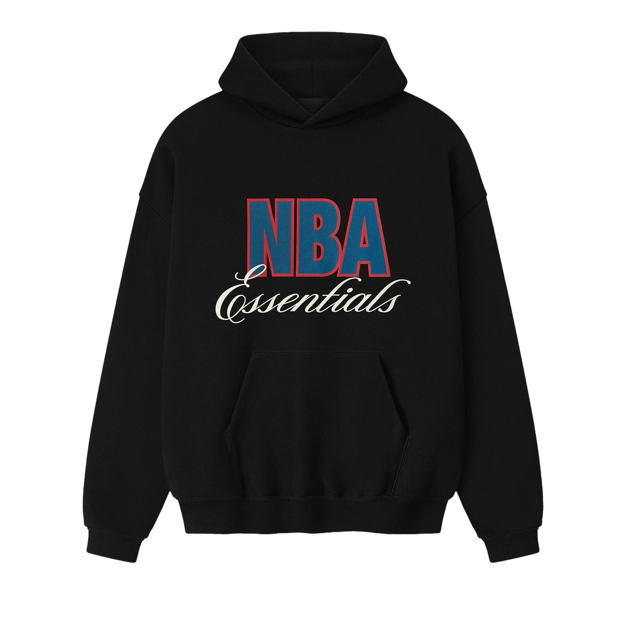 Fear of God Essentials NBA 90s Hoodie 'Black' - 1