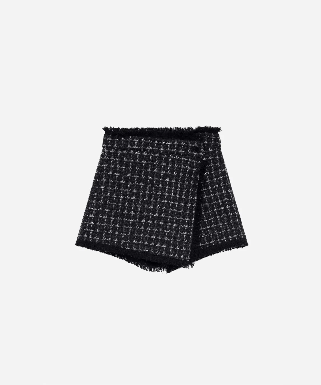 Bouclé tweed skorts - 1