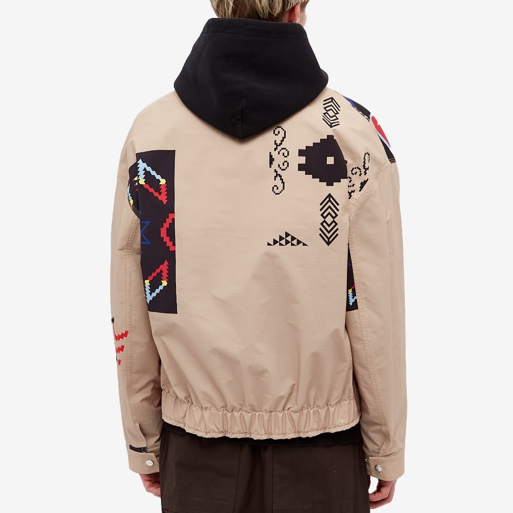 Marcelo Burlon Patchwork Folk Workwear Jacket - 7