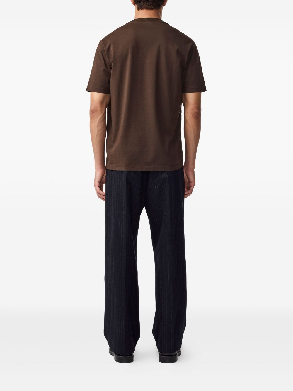 logo-embroidered t-shirt - 3